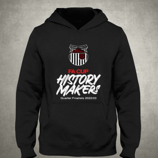 Grimsby Town History Makers Commemorative 2023 T-shirt