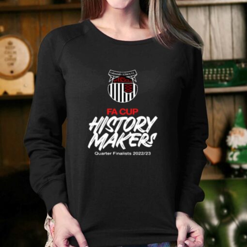 Grimsby Town History Makers Commemorative 2023 T-shirt