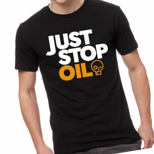 Groom Just Stop Oil T-shirt