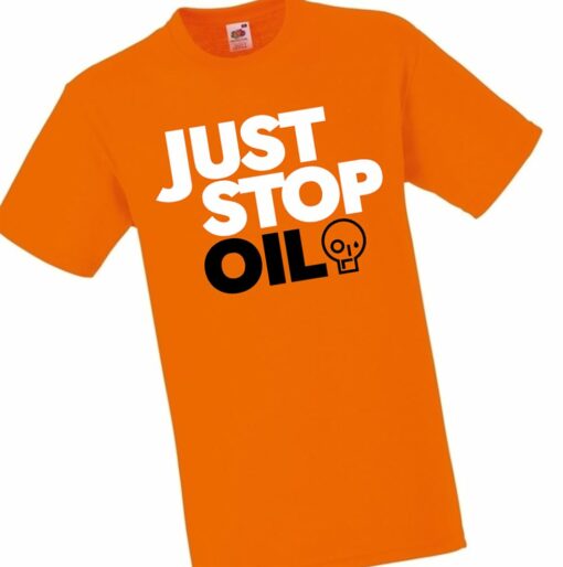 Groom Just Stop Oil T-shirt