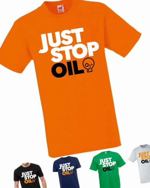 Groom Just Stop Oil T-shirt