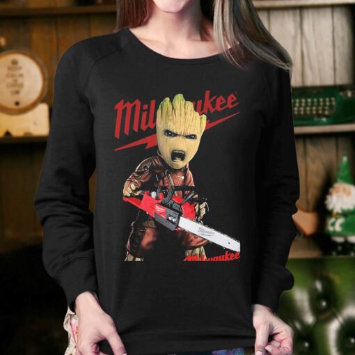 Groot And Milwaukee Logo Shirt