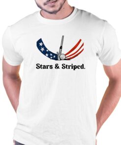 Ground Under Repair Stars Striped T-shirt Ground Under Repair Stars Striped T-shirt