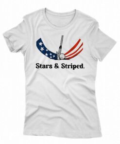 Ground Under Repair Stars Striped T-shirt Ground Under Repair Stars Striped T-shirt
