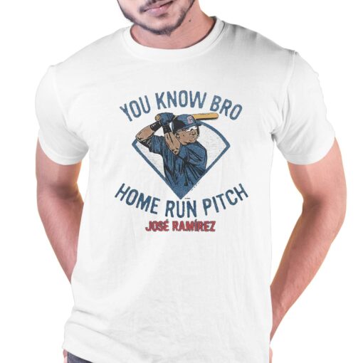 Guardians Jose Ramirez Home Run Pitch Shirt