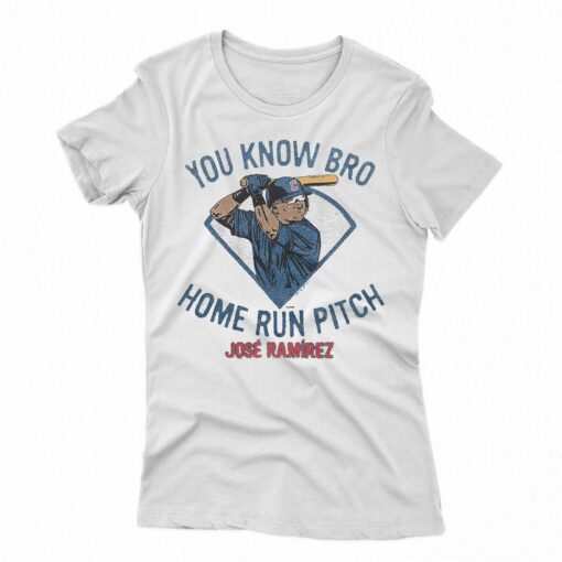 Guardians Jose Ramirez Home Run Pitch Shirt