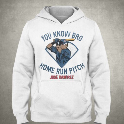 Guardians Jose Ramirez Home Run Pitch Shirt