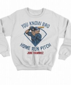 Guardians Jose Ramirez Home Run Pitch Shirt 4