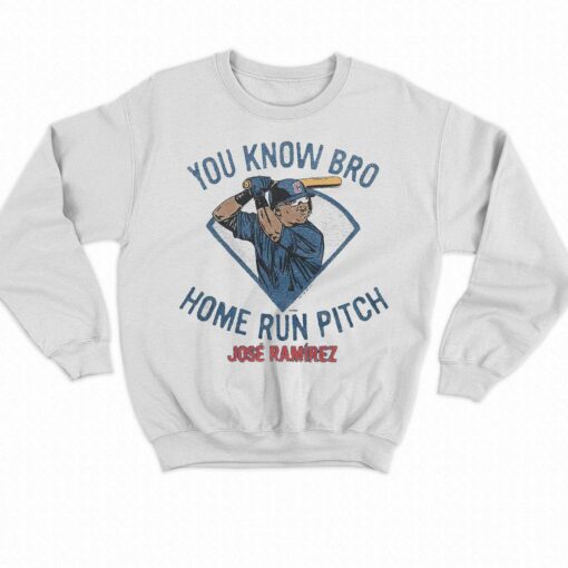 Guardians Jose Ramirez Home Run Pitch Shirt