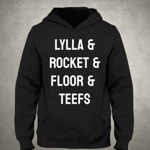 Guardians Of The Galaxy Vol3 Lylla Rocket Floor Teefs T-shirt