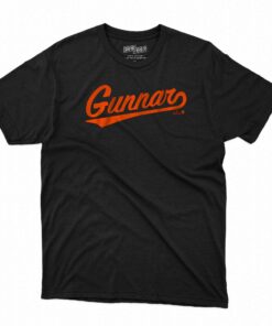 Gunnar Henderson Baltimore Text T-shirt Gunnar Henderson Baltimore Text T-shirt