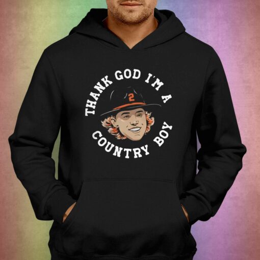 Gunnar Henderson Thank God I’m A Country Boy T-shirt