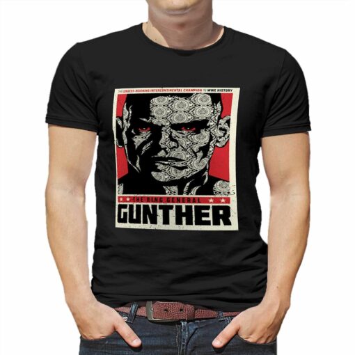 Gunther Longest-reigning Intercontinental Champion T-shirt