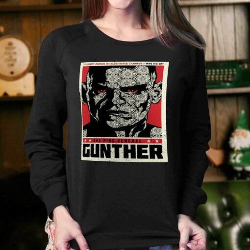 Gunther Longest-reigning Intercontinental Champion T-shirt