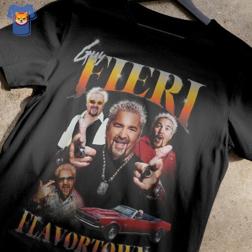 Guy Fieri Flavortown 90’s Bootleg T-shirt