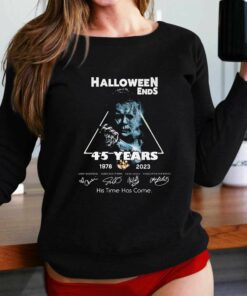 Halloween Ends 45 Years 1978 – 2023 His Time Has Come T-shirt