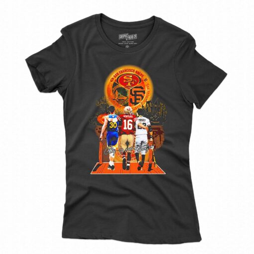 Halloween San Francisco Sports Teams Players Signatures Shirt