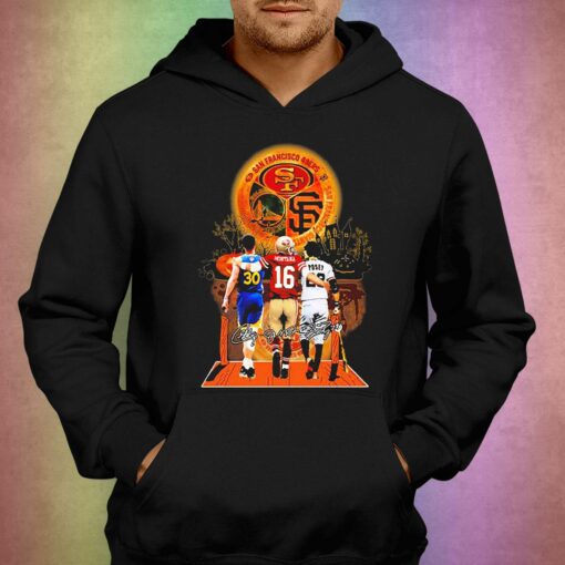 Halloween San Francisco Sports Teams Players Signatures Shirt