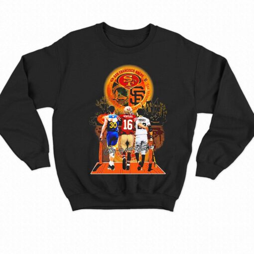 Halloween San Francisco Sports Teams Players Signatures Shirt