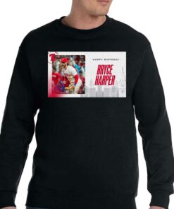 Happy Birthday Bryce Harper T-shirt 3 Happy Birthday Bryce Harper T shirt 4