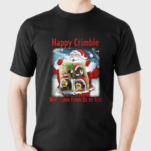 Happy Crimble With Love From Us To You Unisex T-shirt