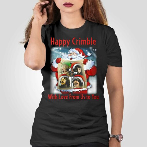 Happy Crimble With Love From Us To You Unisex T-shirt