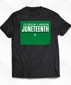 Happy Juneteenth Dallas Stars Shirt Happy Juneteenth Dallas Stars Shirt