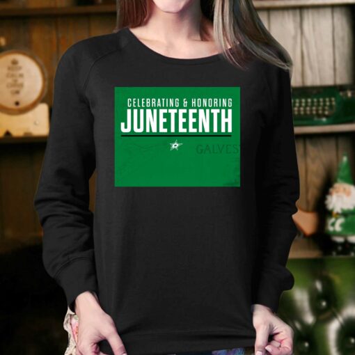 Happy Juneteenth Dallas Stars Shirt