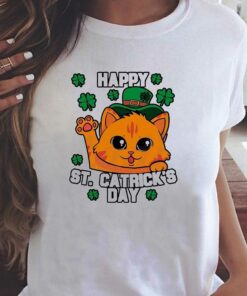 Happy St Cattricks Day Shirt Happy St Cattricks Day Shirt