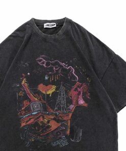 Harajuku T-shirt Anime Print Shirt Harajuku T-shirt Anime Print Shirt