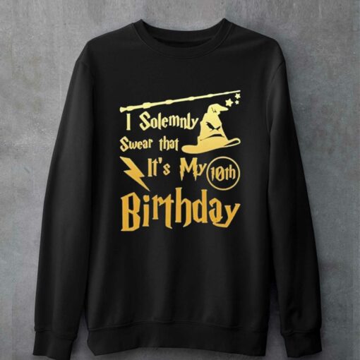 Harry Potter I Solemnly Swear That Its My Birthday Shirt