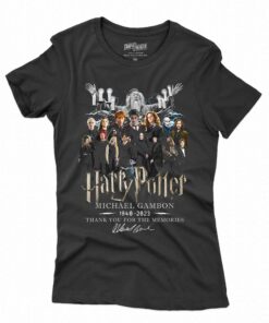 Harry Potter Michael Gambon 1940 – 2023 Thank You For The Memories T-shirt Harry Potter Michael Gambon 1940 – 2023 Thank You For The Memories T-shirt