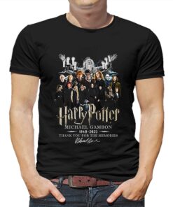 Harry Potter Michael Gambon 2023 Thank You For The Memories T Shirt Harry Potter Michael Gambon 2023 Thank You For The Memories T Shirt