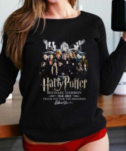 Harry Potter Michael Gambon 2023 Thank You For The Memories T Shirt Harry Potter Michael Gambon 2023 Thank You For The Memories T Shirt