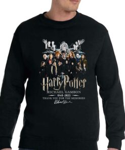 Harry Potter Michael Gambon 2023 Thank You For The Memories T Shirt 3 Harry Potter Michael Gambon 2023 Thank You For The Memories T Shirt 4