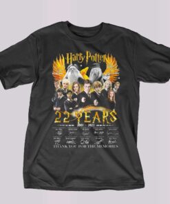 Harry Potter Richard Harris And Michael Gambon 22 Years 2001 – 2023 Thank You For The Memories Unisex T-shirt Harry Potter Richard Harris And Michael Gambon 22 Years 2001 – 2023 Thank You For The Memories Unisex T-shirt