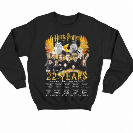 Harry Potter Richard Harris And Michael Gambon 22 Years 2001 – 2023 Thank You For The Memories Unisex T-shirt