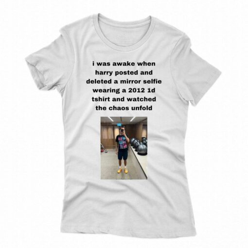 Harry Styles Mirror Selfie T-shirt