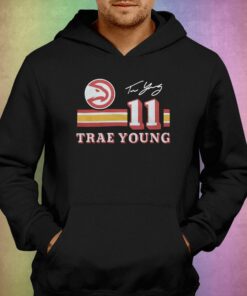 Hawks Trae Young Signature Jersey T-shirt 2 Hawks Trae Young Signature Jersey T shirt 3