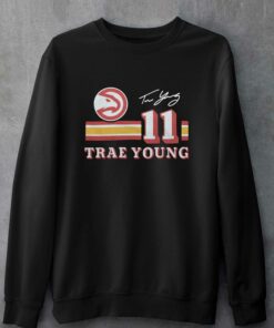 Hawks Trae Young Signature Jersey T-shirt 3 Hawks Trae Young Signature Jersey T shirt 4