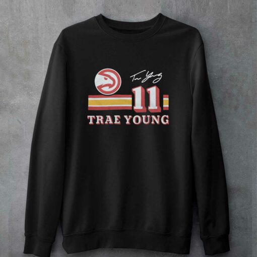 Hawks Trae Young Signature Jersey T-shirt