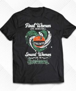 Heart Diamonds Real Women Love Basketball Smart Women Love The Miami Hurricanes Shirt Heart Diamonds Real Women Love Basketball Smart Women Love The Miami Hurricanes Shirt