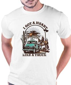 Heart Like A Truck Cowboy Shirt 1