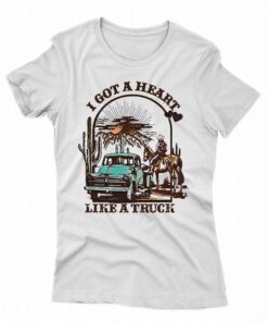 Heart Like A Truck Cowboy Shirt 2