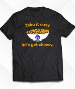 Heinz Kraft Mac And Cheese Take It Easy Lets Get Cheesy Logo Shirt Heinz Kraft Mac And Cheese Take It Easy Lets Get Cheesy Logo Shirt
