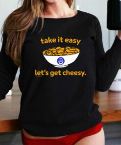 Heinz Kraft Mac And Cheese Take It Easy Lets Get Cheesy Logo Shirt Heinz Kraft Mac And Cheese Take It Easy Lets Get Cheesy Logo Shirt