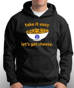 Heinz Kraft Mac And Cheese Take It Easy Lets Get Cheesy Logo Shirt 3