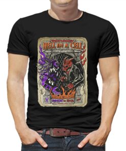 Hell In A Cell Demon Vs Edge T-shirt Hell In A Cell Demon Vs Edge T-shirt