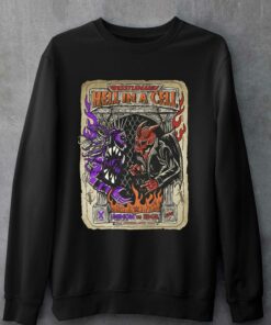 Hell In A Cell Demon Vs Edge T shirt 4