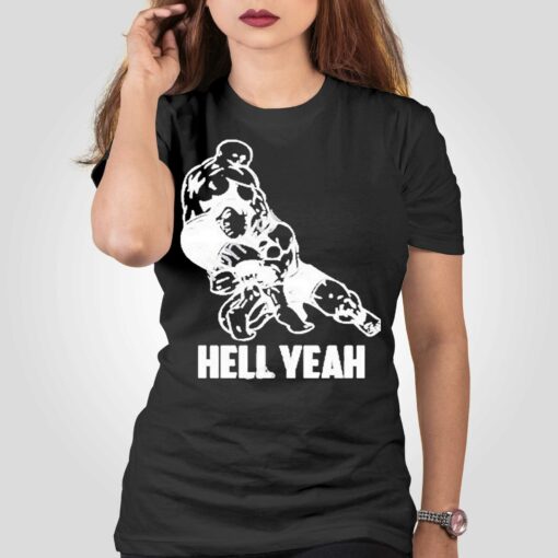 Hell Yeah Wrestling Mixed Martial Arts Mma Shirt